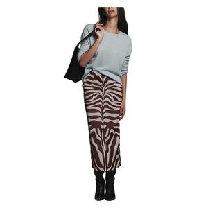 Essentiel Antwerp Printed Multicolor Itapira Skirt Size 6